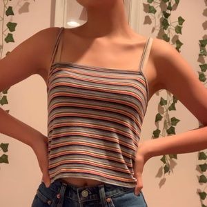 Brandy Melville Striped Tank Top
